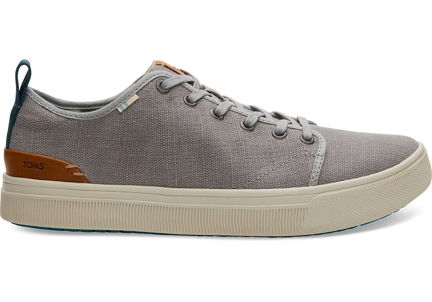 Toms TRVL LITE Heritage Canvas - Mens Low Sneakers - Grey - NZ - 307146KIP